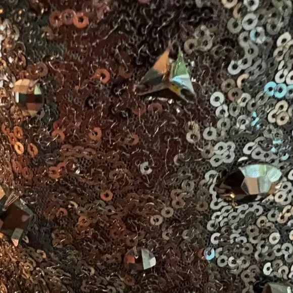 Mon Cheri Striped Mini Dress Cocktail Dress Prom Homecoming Size 6 - Picture 8 of 12